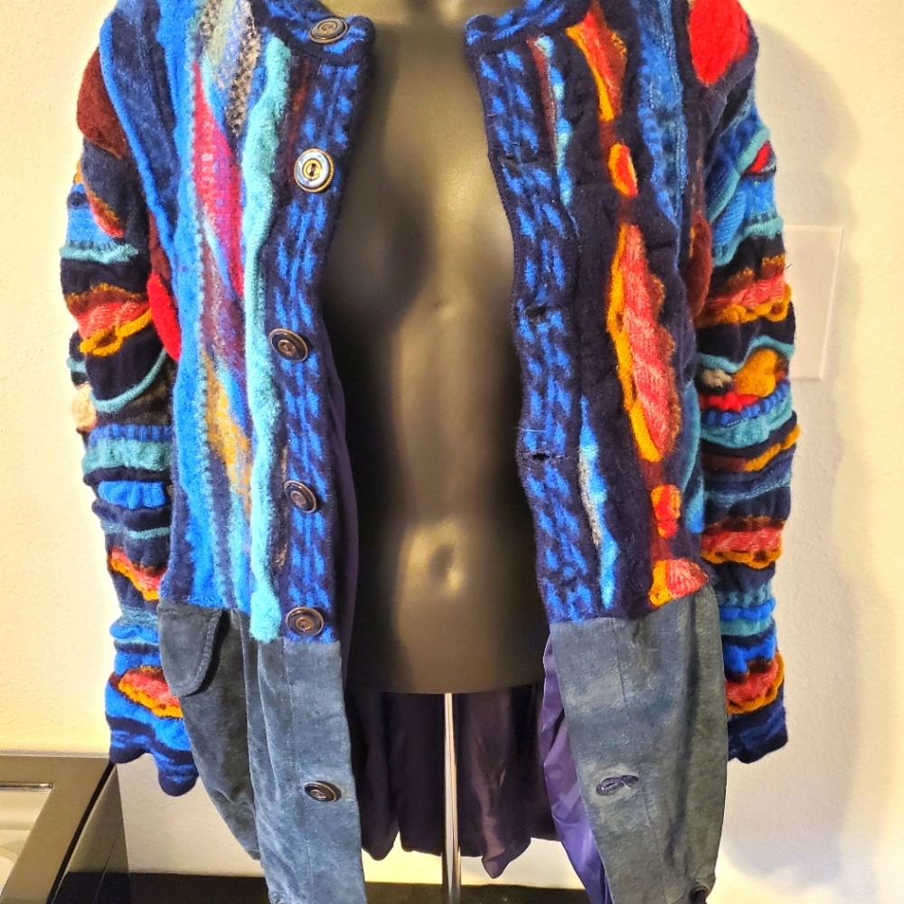 Authentic Vintage Coogi Button Up Wool Sweater - image 4